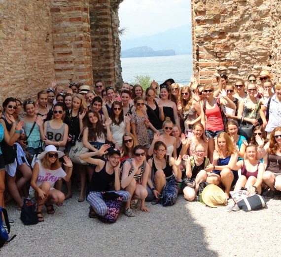 Sprachenfahrt der Marienschule nach Verona im Juli 2013