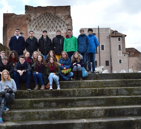 Lateiner des Schillergymnasiums wieder in Rom (28.02.-05.03.2014)