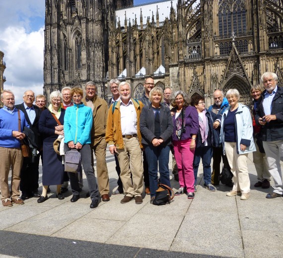 „Unterirdisches Köln“ – Fahrt des Vereins am 23.08.2014